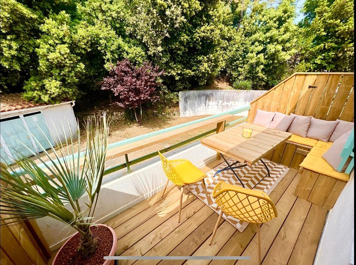 Front De Mer Rivedoux-Plage - Terrasse Exterieur - Parking Eksteriør bilde